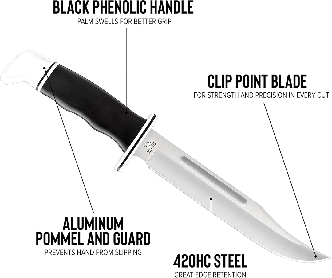 Buck Knives 120 General Fixed Blade Knife