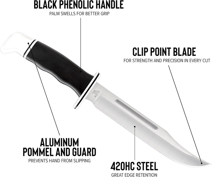 Buck Knives 120 General Fixed Blade Knife