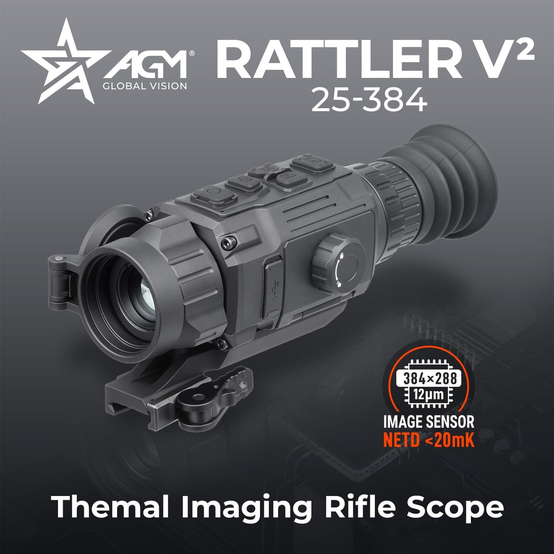 AGM RATTLER V2 25-384 Thermal Imaging Riflescope