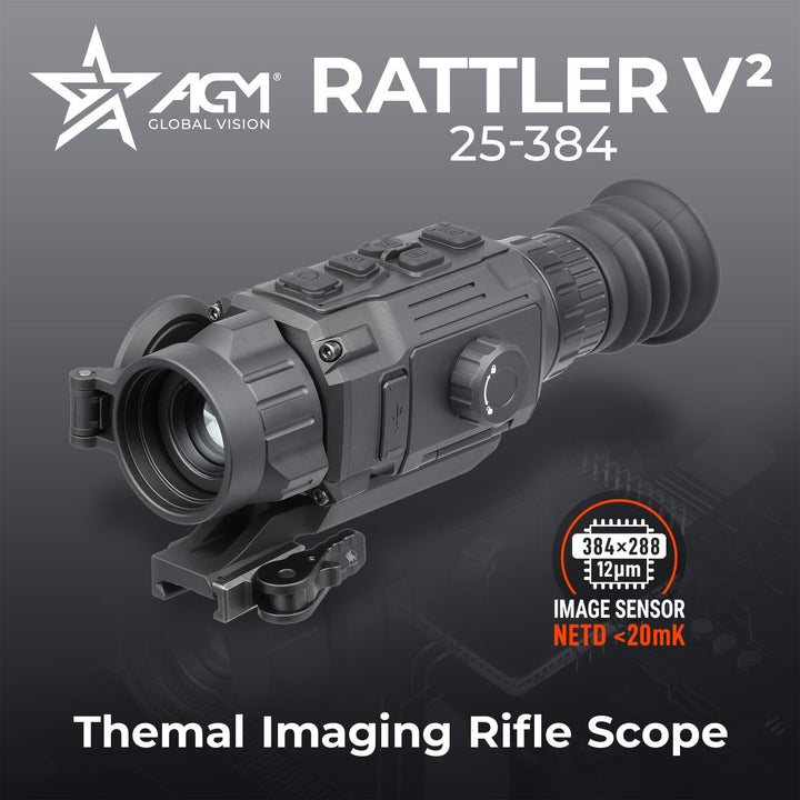 AGM RATTLER V2 25-384 Thermal Imaging Riflescope