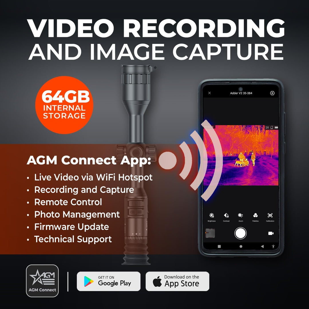 AGM Adder V2 35-384 Thermal Imaging Riflescope