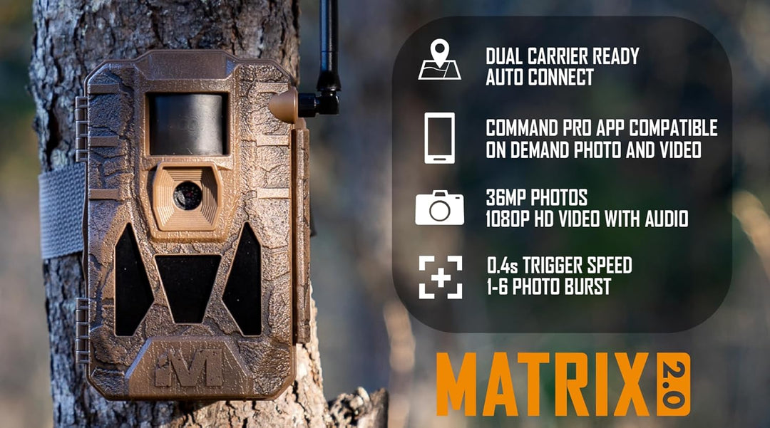 Muddy Matrix™ 2.0 Trail Camera Power Pack - 2 Pack -  Includes 2pcs 5,000 MAH Lithium Batteries
