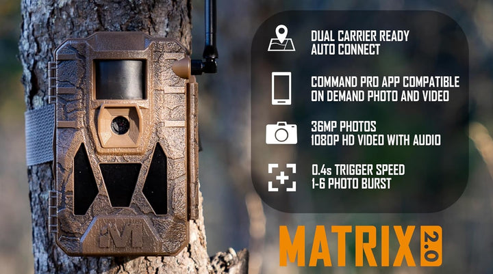 Muddy Matrix™ 2.0 Trail Camera Power Pack - 2 Pack -  Includes 2pcs 5,000 MAH Lithium Batteries