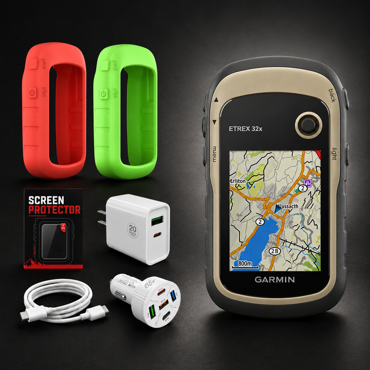 Garmin eTrex® 32x Handheld GPS - Bundle