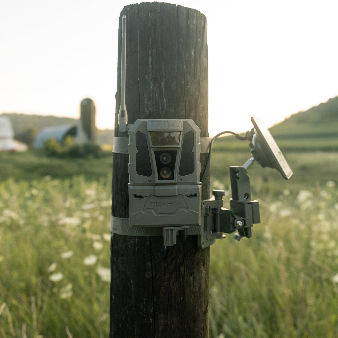 Tactacam REVEAL Pro 4.0 Solar Cellular Trail Camera with Solar Panel and FlexPack R5 Battery