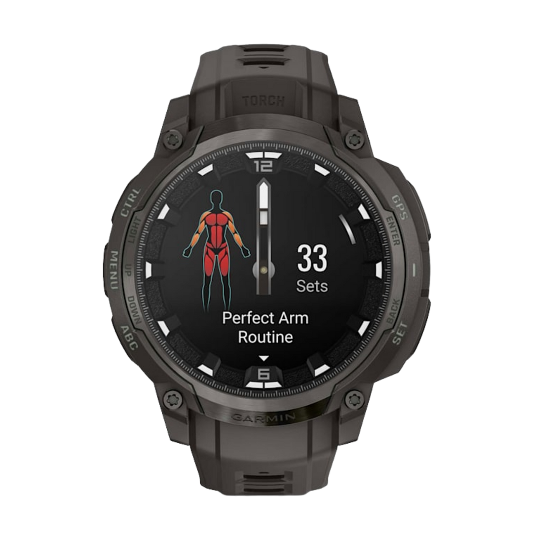 Garmin Instinct® Crossover Smartwatch - Bundle with Free Charging Accessories