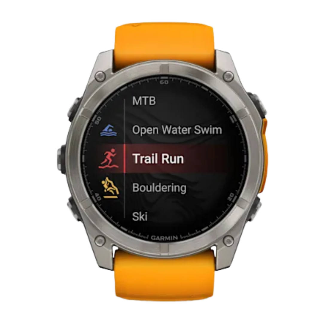Garmin fēnix® 8 Smartwatch - Bundle with Free Charging Accessories