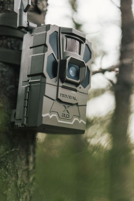 BUY 3 & SAVE! TACTACAM REVEAL X GEN 3.0  with Solar Panels, and SD Cards