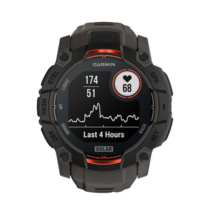 Garmin Instinct® 3 Smartwatch - Bundle with Free Charging Accessories
