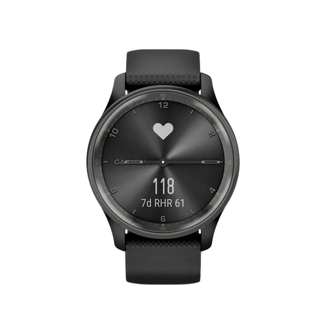 Garmin vívomove® Trend Hybrid Smartwatch - Bundle with Free Charging Accessories