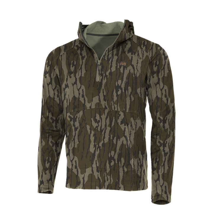 Muddy Men's DV8 Quest Midweight Fleece Quarter-Zip Hoodie