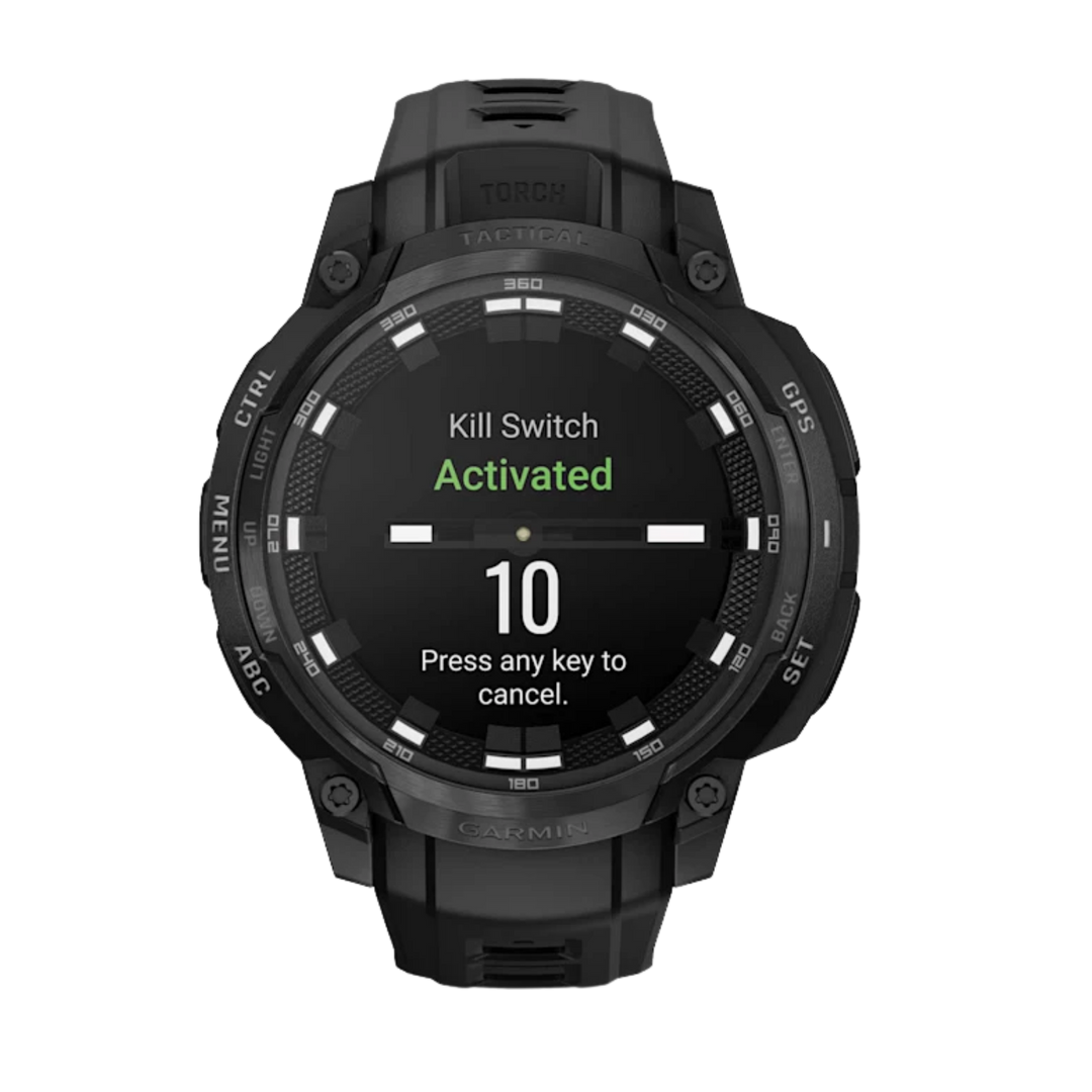 Garmin Instinct® Crossover Smartwatch - Bundle with Free Charging Accessories