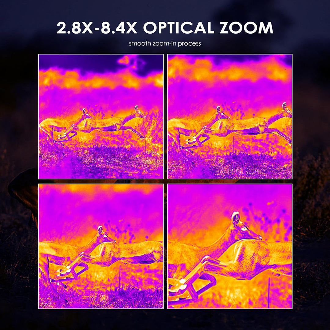 RIX OPTICS LEAP L6 Thermal Imaging Riflescope with Laser Rangefinder