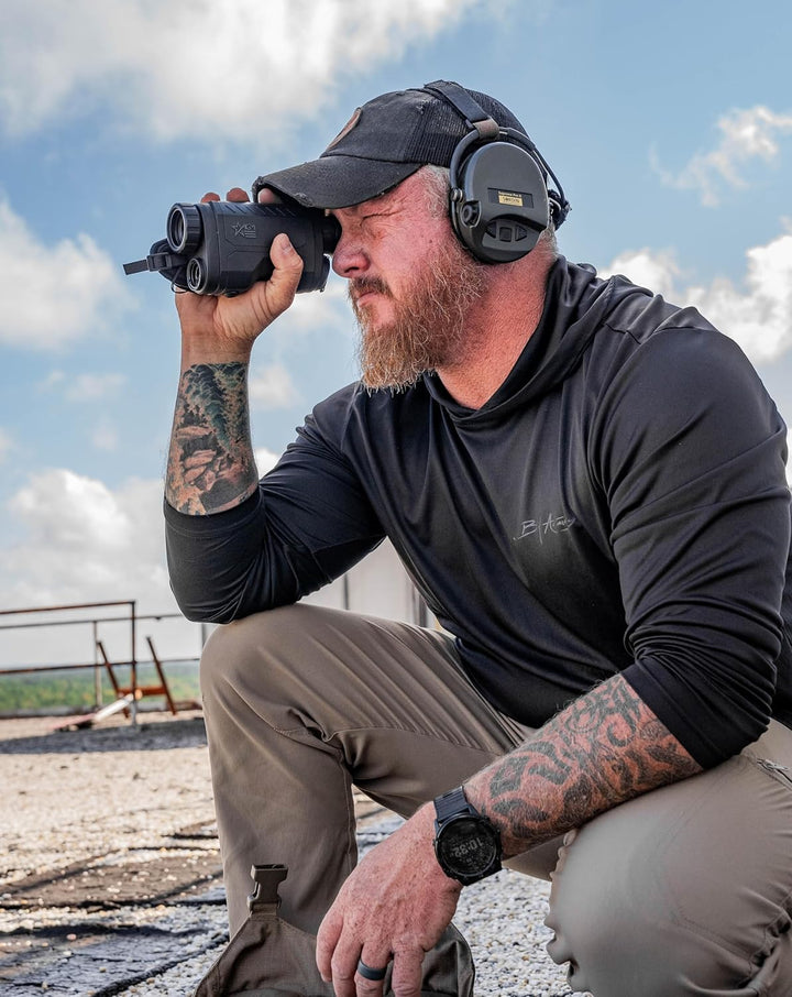 AGM Reach IR 25-384 Thermal Monocular with Laser Rangefinder