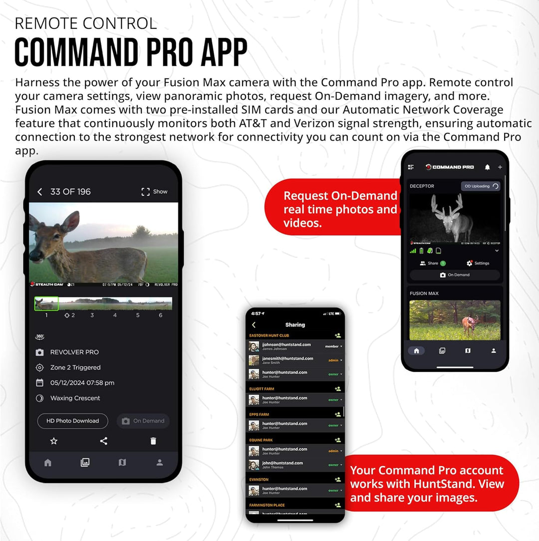 BUY 4 & SAVE! FUSION™ MAX CELLULAR TRAIL CAMERA BUNDLE