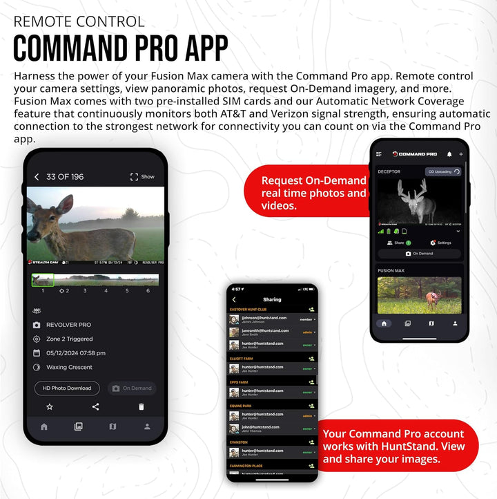 BUY 4 & SAVE! FUSION™ MAX CELLULAR TRAIL CAMERA BUNDLE