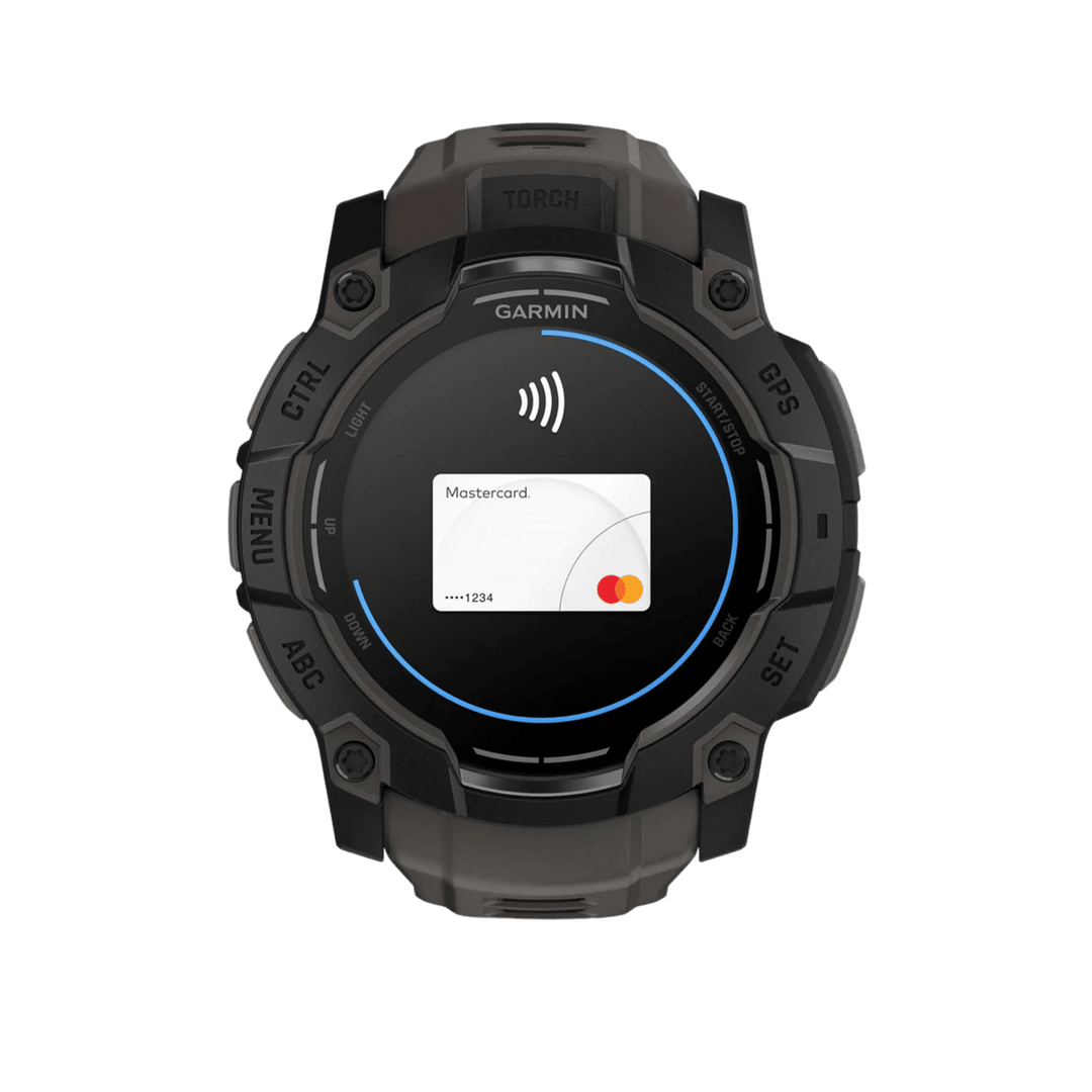 Garmin Instinct® 3 Smartwatch - Bundle with Free Charging Accessories