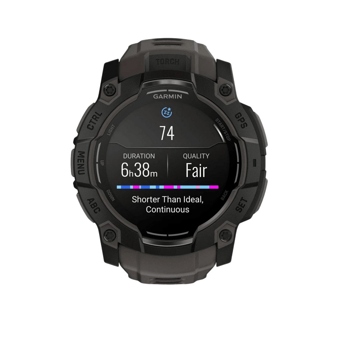 Garmin Instinct® 3 Smartwatch - Bundle with Free Charging Accessories