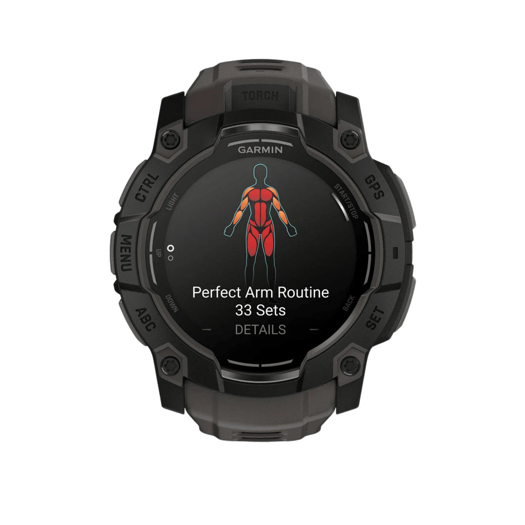 Garmin Instinct® 3 Smartwatch - Bundle with Free Charging Accessories
