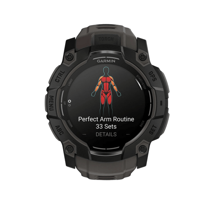 Garmin Instinct® 3 Smartwatch - Bundle with Free Charging Accessories