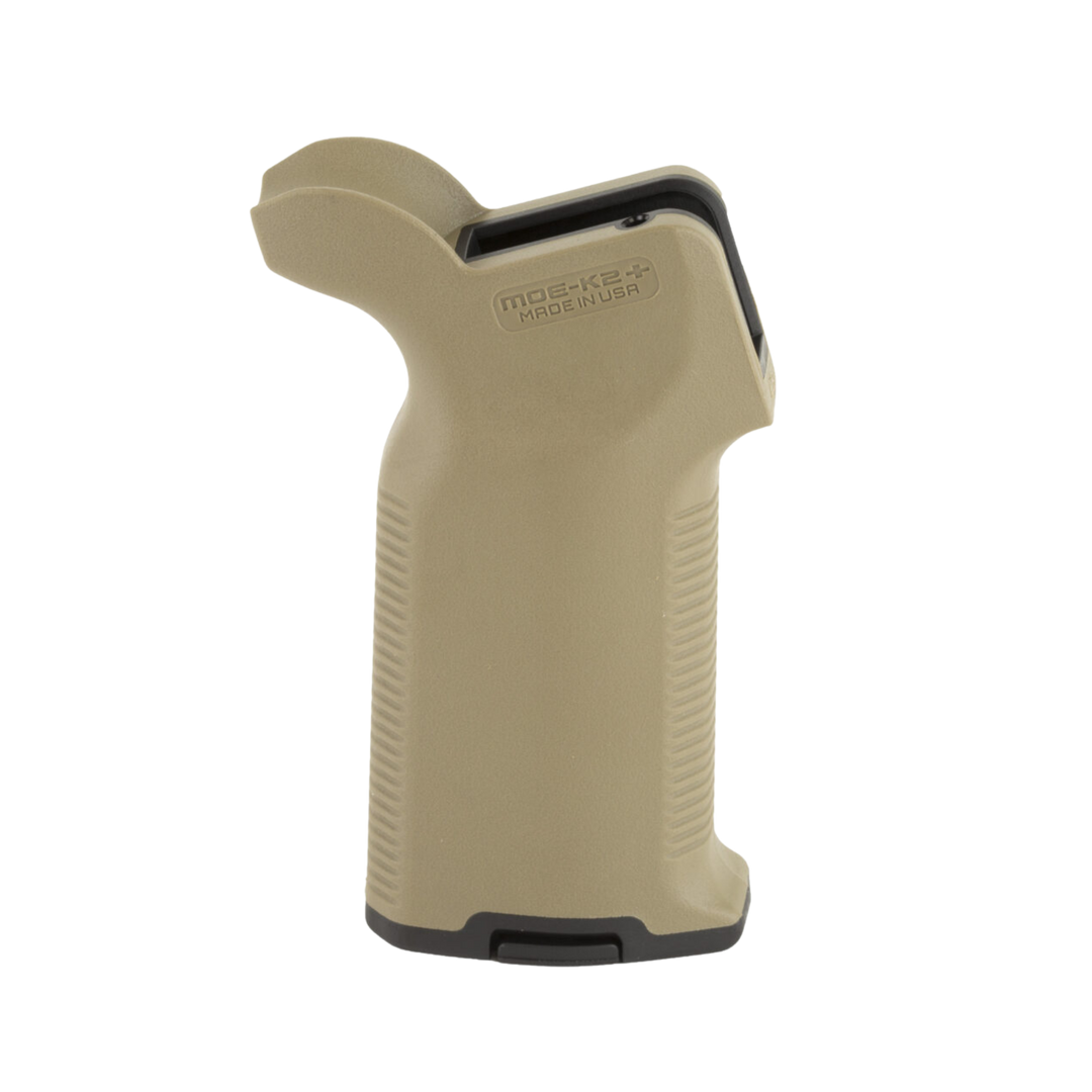 Magpul MOE-K2+ Grip – AR-15/M4 Pistol Grip, Steep Vertical Angle (Flat Dark Earth)