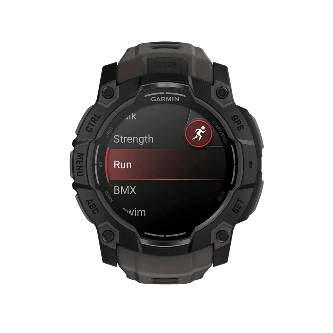 Garmin Instinct® 3 Smartwatch - Bundle with Free Charging Accessories