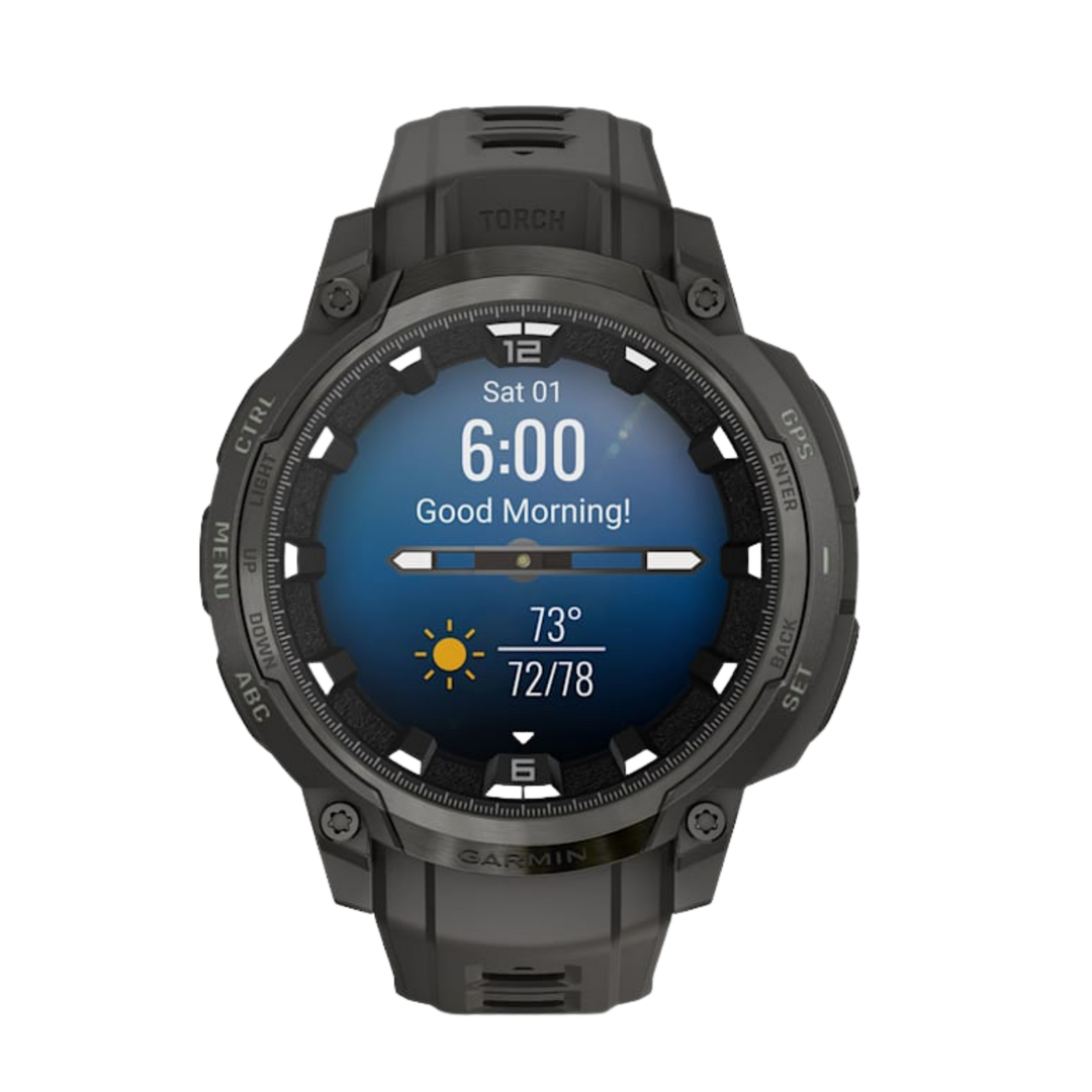 Garmin Instinct® Crossover Smartwatch - Bundle with Free Charging Accessories