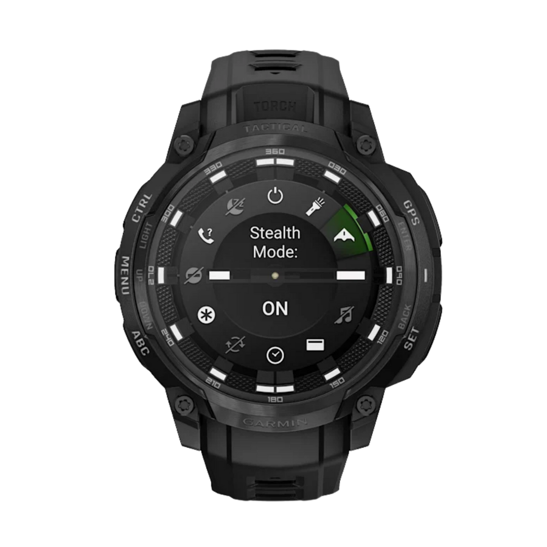 Garmin Instinct® Crossover Smartwatch - Bundle with Free Charging Accessories