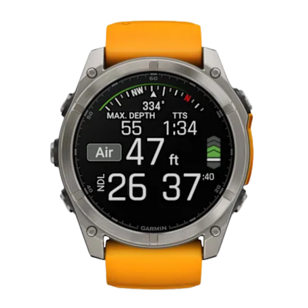 Garmin fēnix® 8 Smartwatch - Bundle with Free Charging Accessories