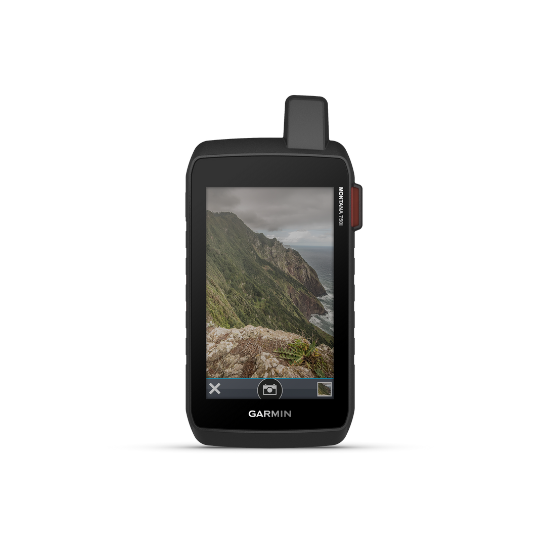 Garmin Montana® 750i Rugged GPS Navigator with inReach® Satellite Technology and 8MP Camera