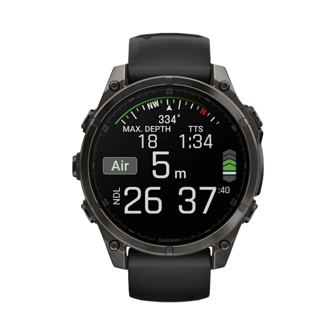 Garmin fēnix® 8 Smartwatch - Bundle with Free Charging Accessories