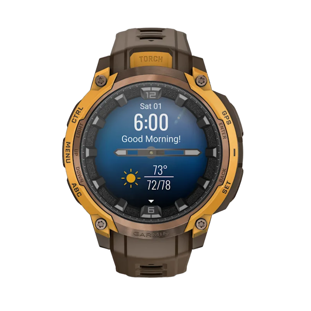 Garmin Instinct® Crossover Smartwatch - Bundle with Free Charging Accessories