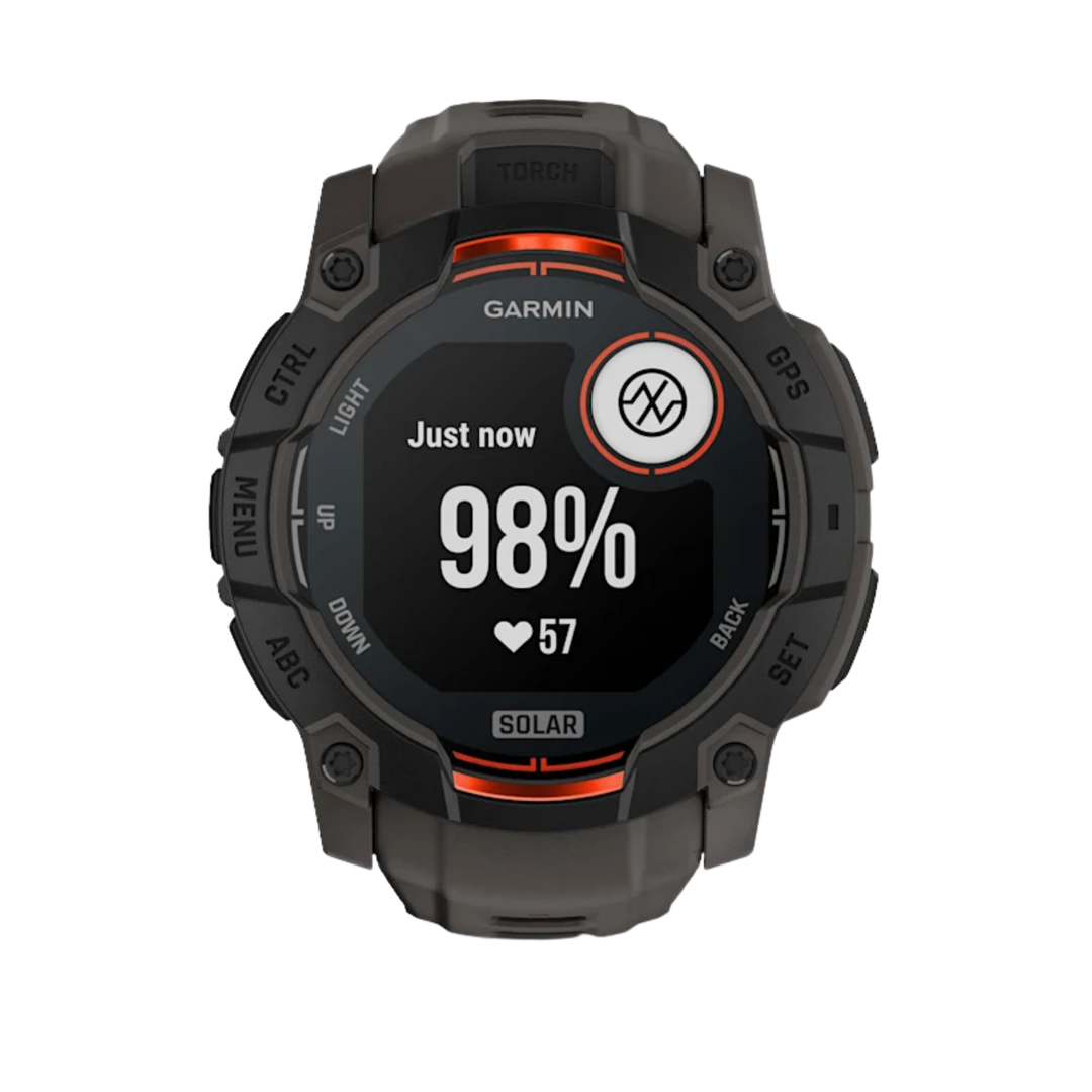 Garmin Instinct® 3 Smartwatch - Bundle with Free Charging Accessories