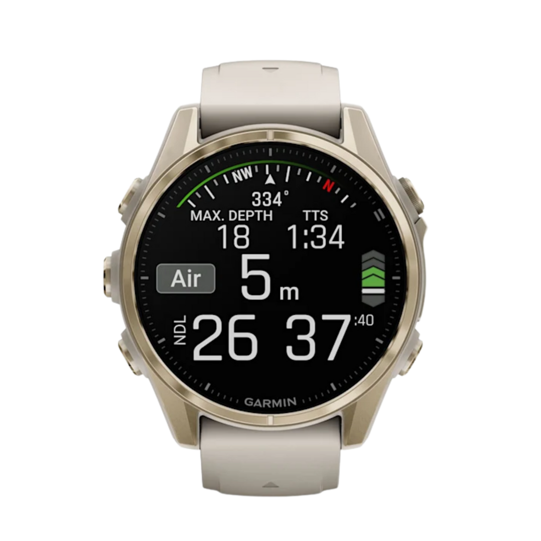Garmin fēnix® 8 Smartwatch - Bundle with Free Charging Accessories