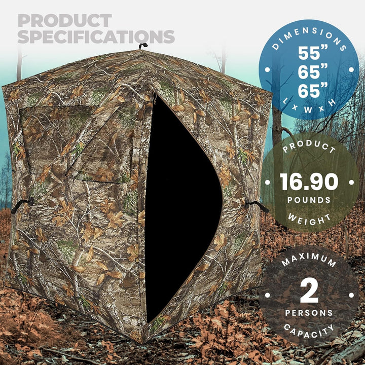 Ameristep Care Taker Kick Out Pop-Up Ground Blind