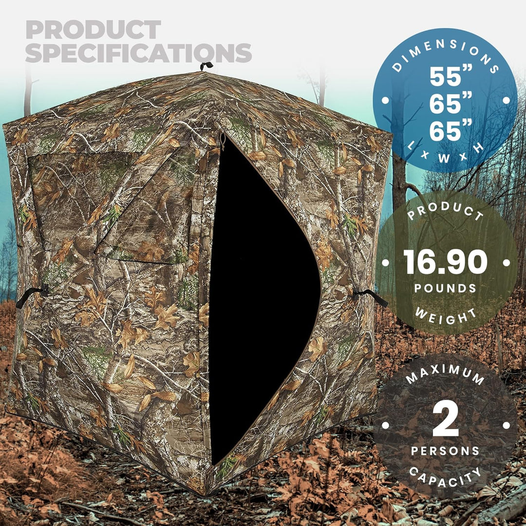 Ameristep Care Taker Kick Out Pop-Up Ground Blind