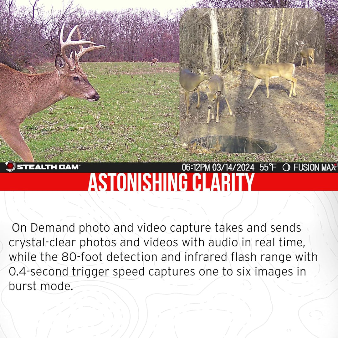 BUY 4 & SAVE! FUSION™ MAX CELLULAR TRAIL CAMERA BUNDLE