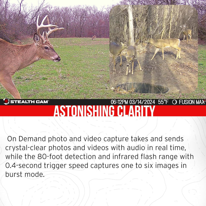 BUY 4 & SAVE! FUSION™ MAX CELLULAR TRAIL CAMERA BUNDLE