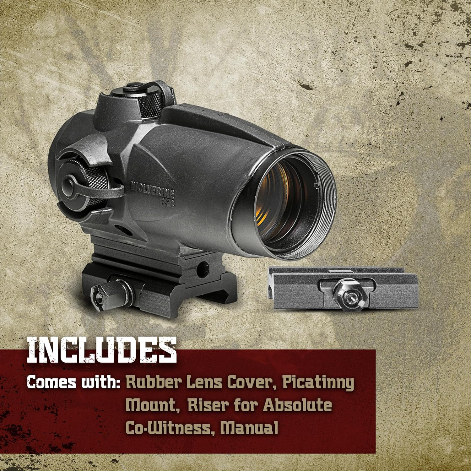 Sightmark Wolverine 1x28mm FSR Red Dot Sight – Freedom USA Sales