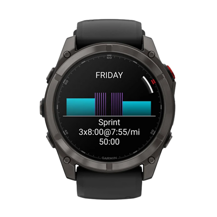 Garmin fēnix® 8 Smartwatch - Bundle with Free Charging Accessories