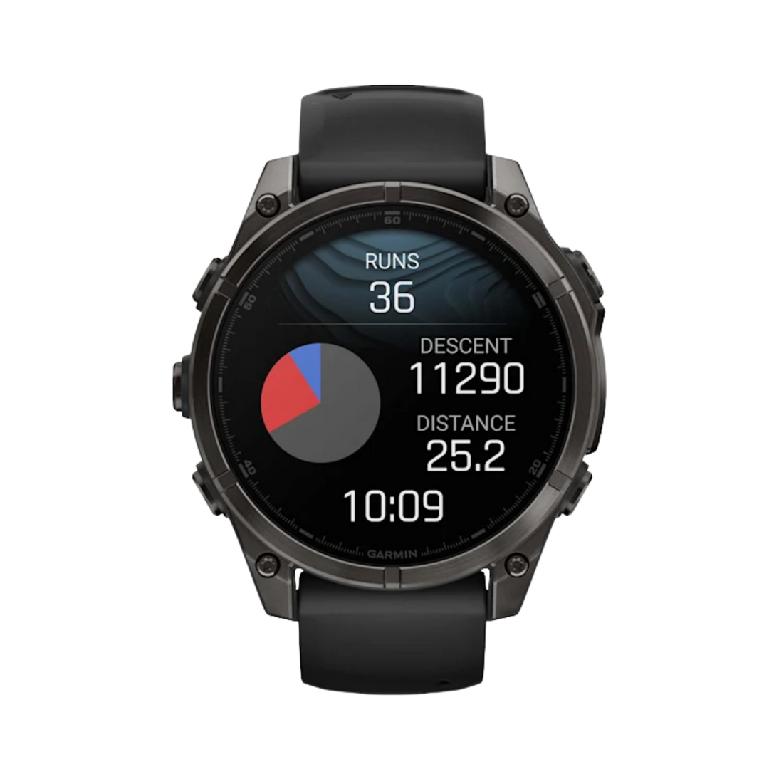 Garmin fēnix® 8 Smartwatch - Bundle with Free Charging Accessories