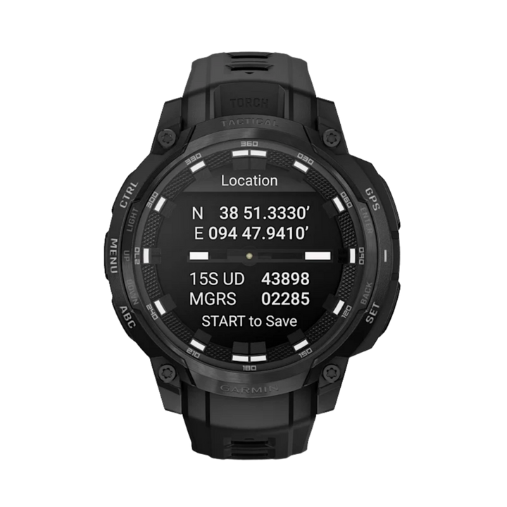 Garmin Instinct® Crossover Smartwatch - Bundle with Free Charging Accessories