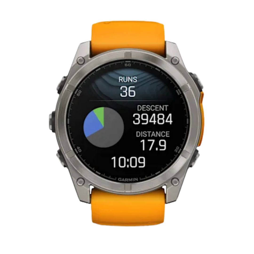 Garmin fēnix® 8 Smartwatch - Bundle with Free Charging Accessories