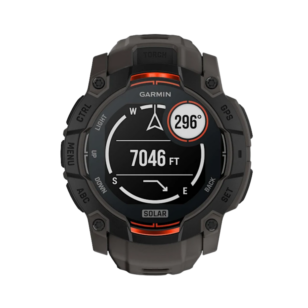 Garmin Instinct® 3 Smartwatch - Bundle with Free Charging Accessories