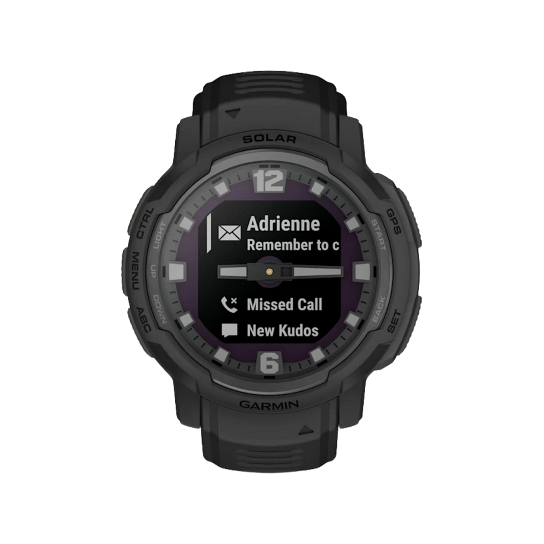 Garmin Instinct® Crossover Smartwatch - Bundle with Free Charging Accessories