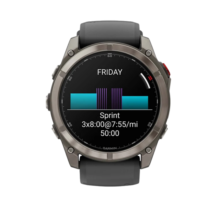 Garmin fēnix® 8 Smartwatch - Bundle with Free Charging Accessories