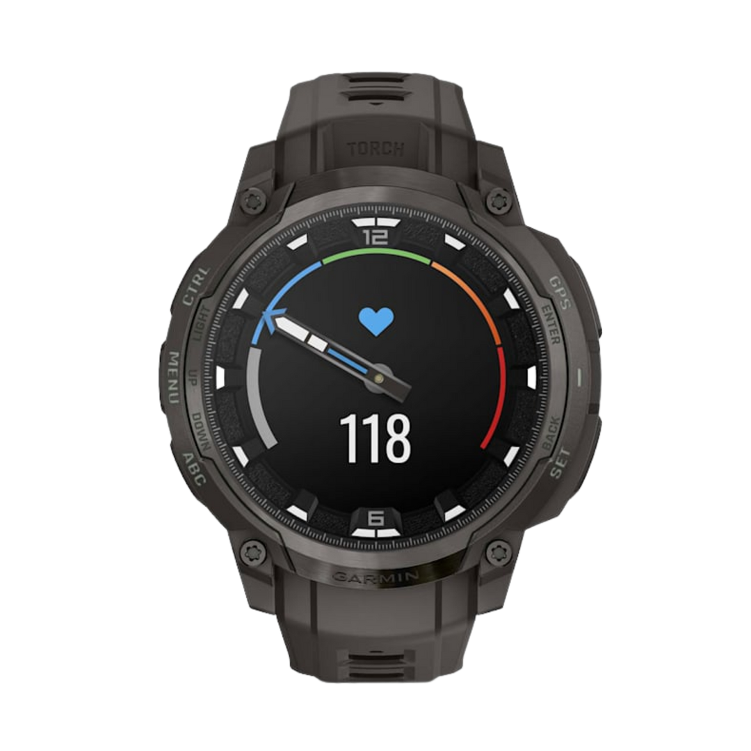 Garmin Instinct® Crossover Smartwatch - Bundle with Free Charging Accessories
