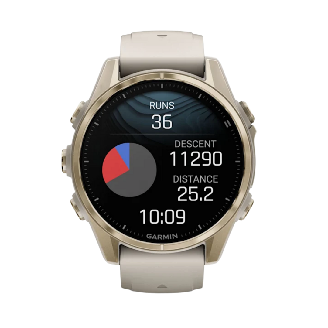Garmin fēnix® 8 Smartwatch - Bundle with Free Charging Accessories