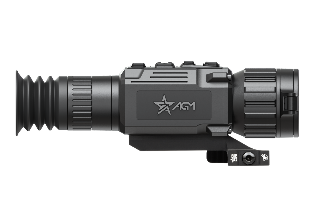 AGM Rattler V3 LRF 35-640 thermal rifle scope, right side view