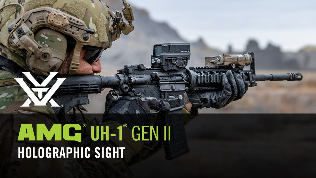 Vortex AMG UH-1 Gen II Holographic Sight in use